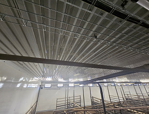 Rekonstrukce opláštění zemědělské haly